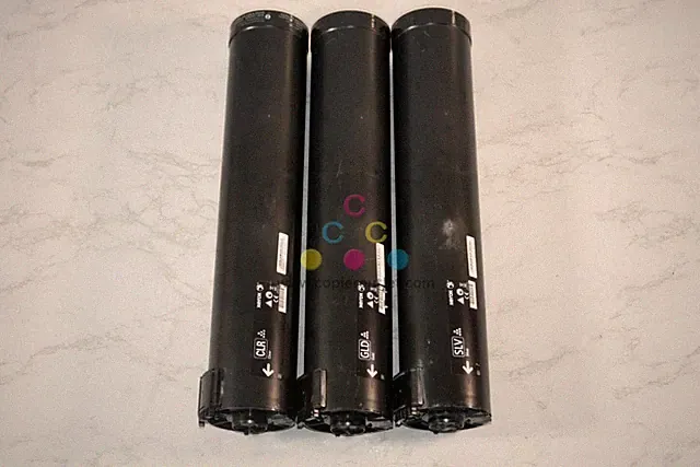 3 Used OEM Xerox Color 1000/800 CGS Dry Ink Toners 006R01479,6R01664,6R01666