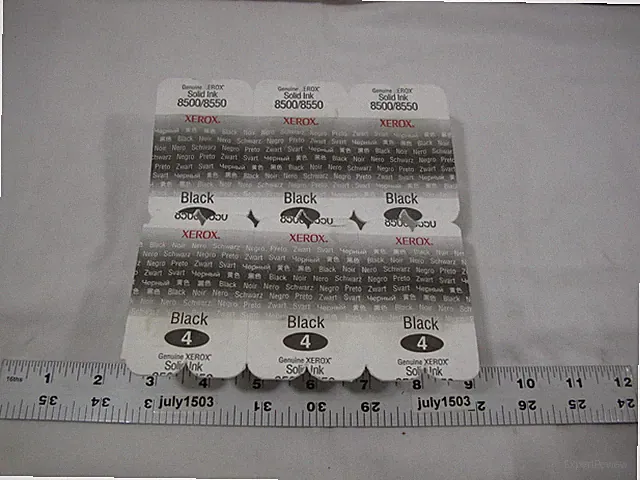 (6) NEW Xerox Solid Ink 8500/8550 - BLACK