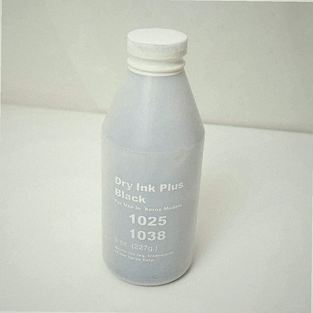 Black Dry Ink Plus Toner Bottle for Xerox 1025 1038