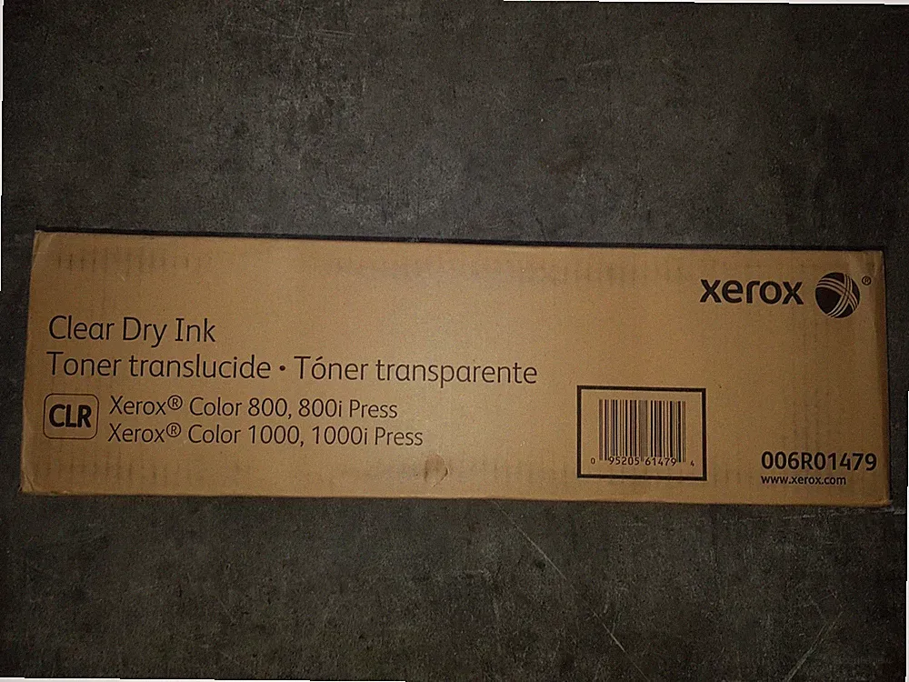 Genuine Xerox 006R01479 Clear Dry Ink Color 800 1000 Press BNIB