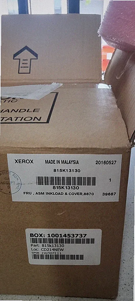 Genuine Xerox 815K13130 Ink Loader and Bezel for 8570 8580 8870 8880 See Photos