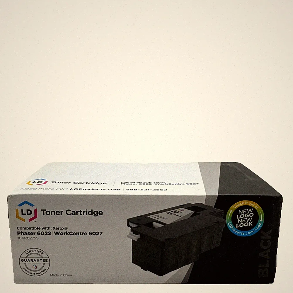 LD Compatible Replacement Ink Xerox 106R02759 Black for Phaser 6022 WorkCentre