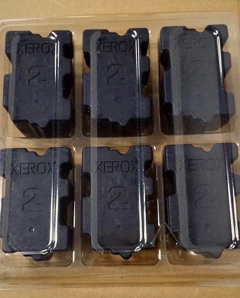 NEW Set of 6 Genuine Xerox Solid Ink 8860 MFP 108R00746 Cyan