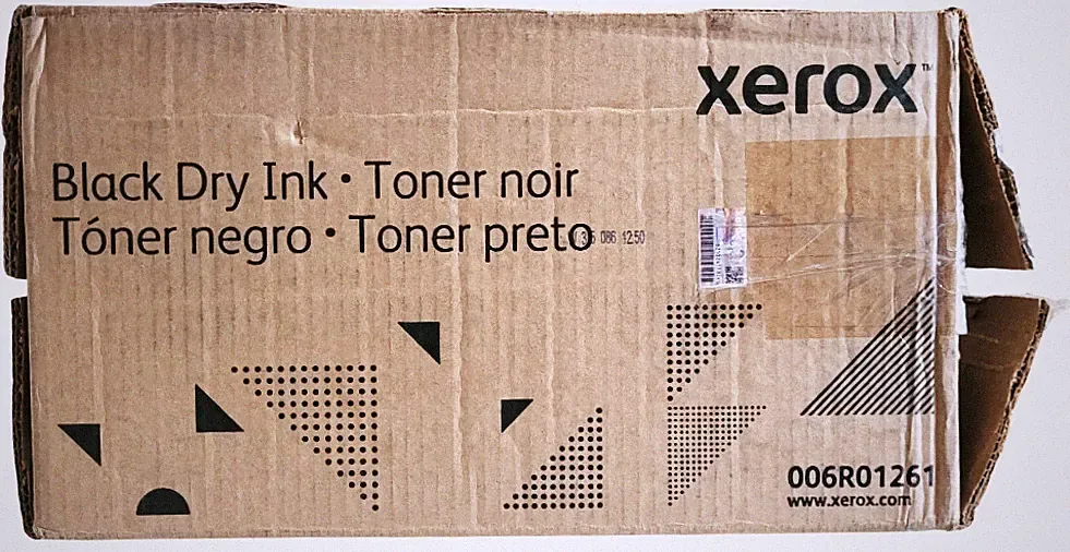 Xerox 006R01261 Black Dry Ink Toner With Open Box