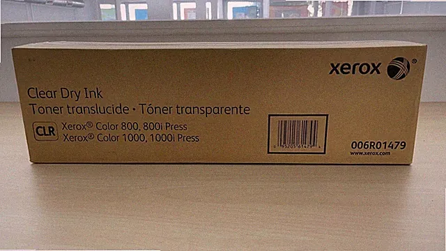Xerox 800/1000 Clear Dry Ink
