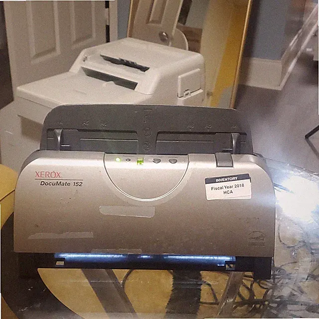 Xerox Documate 152 With Power Cord (no Trays)