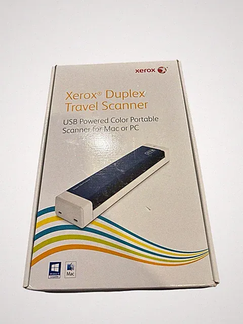 Xerox Duplex Travel Scanner Compatible w/ PC & Mac