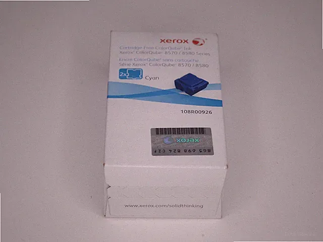 Xerox Genuine Original 108R00926 Cyan Solid Ink for ColorCube 2-Pack New Sealed
