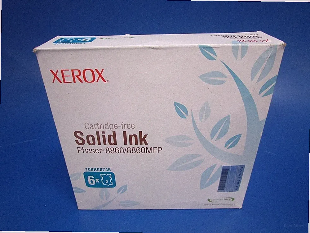 Xerox Solid Ink 8860 MFP Cyan 108R00746 New Genuine Factory Sealed Box 6 Pack