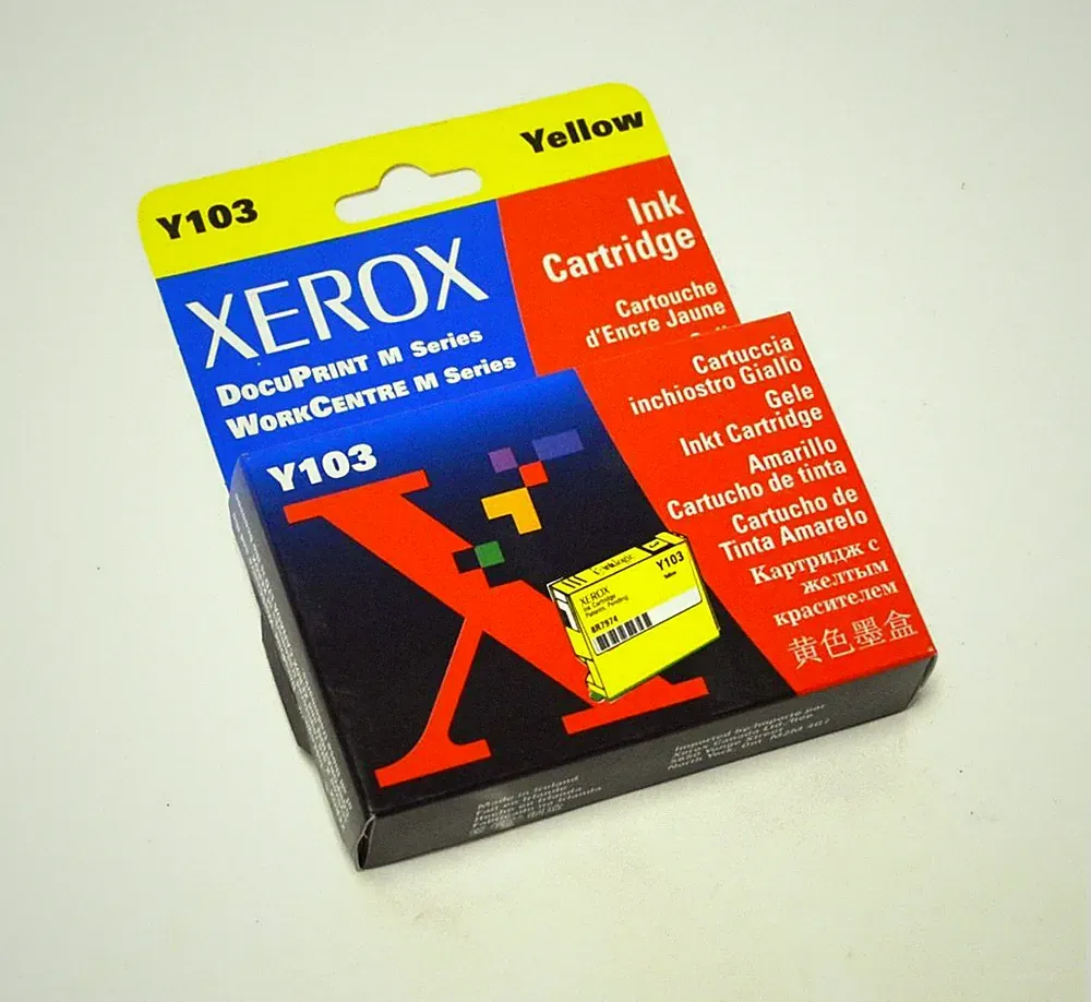 Xerox Y103 Yellow Ink Cartridge For Docuprint M Series & Workcentre M Series